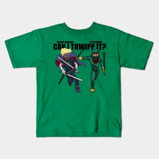 Can I Thwipp It? Kicks Ass Kids T-Shirt